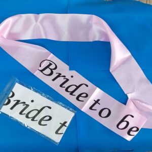 סרט BRIDE TO BE | אביזרים למסיבת רווקות