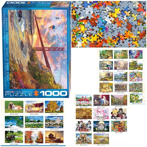 פאזל 1000 חלקים