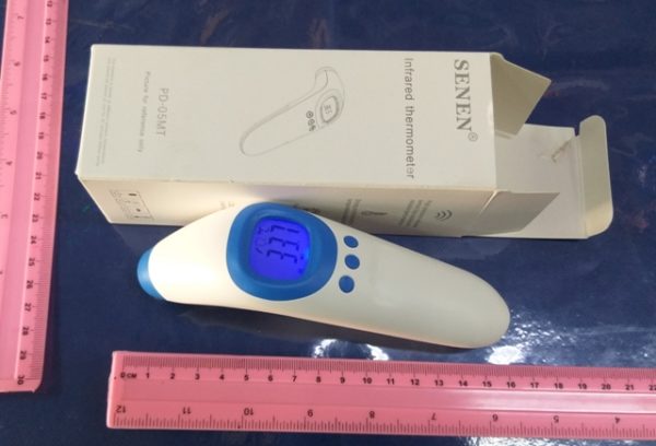 מודד חום במצח ֻ מדחום אינפרא אדום מד חום ללא מגע