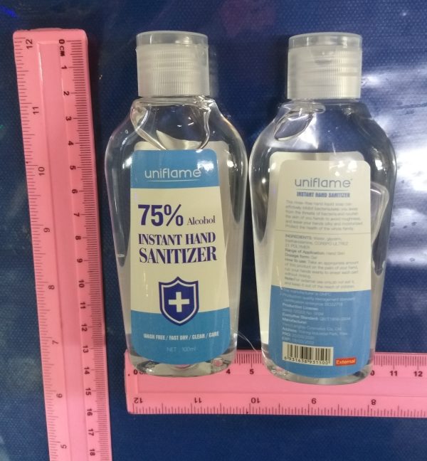 אלכוג'ל | אלכוהול ג'ל לתיק | 100 מ"ל 75%