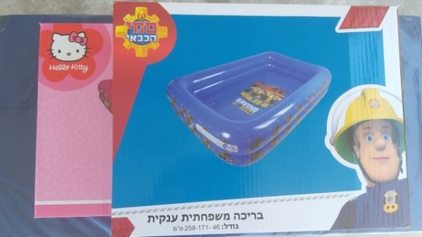 בריכה מתנפחת מותגים | בריכה לילדים גדולה | בריכה ענקית 258/171ס"מ
